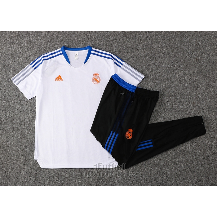 Chandal del Real Madrid Manga Corta 2021-2022 Blanco